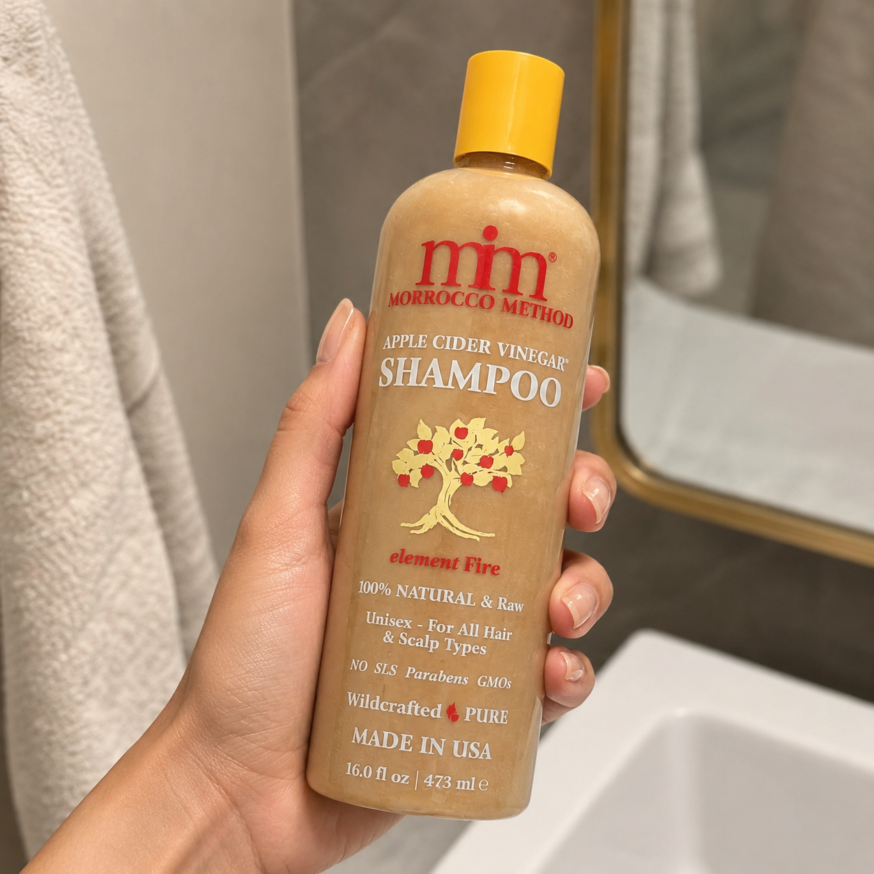 Apple Cider Vinegar Shampoo